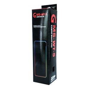 ماوس پد گیمینگ RGB مدل MS-WT-5 ابعاد 40*45 سانتی متر